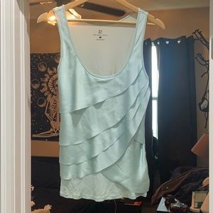 New York and Co Ruffled Tank Top